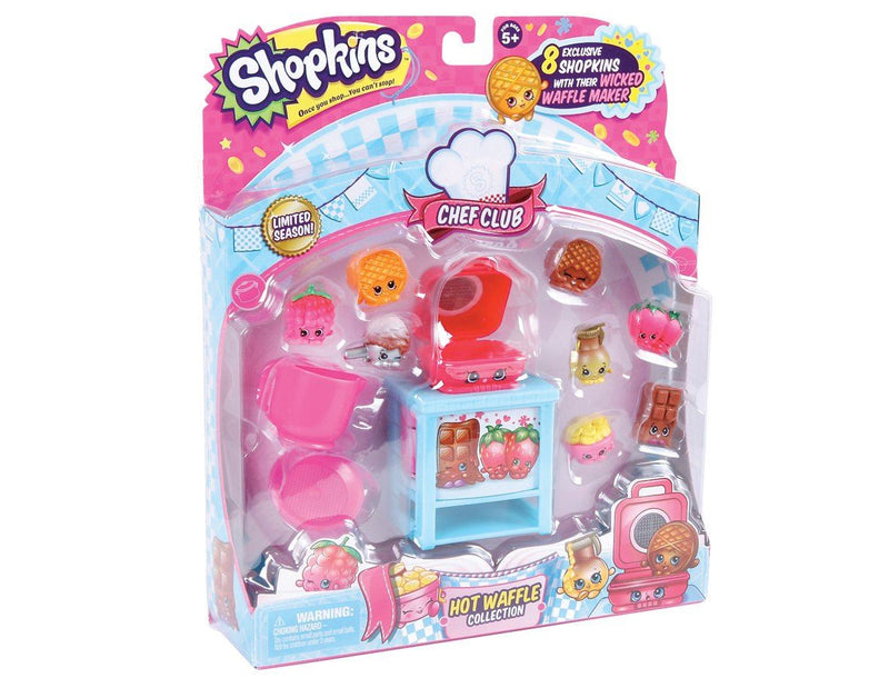 Shopkins Chef Club Deluxe Pack - Hot Waffle Collection