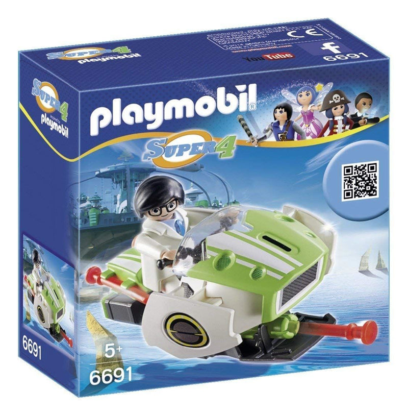 Playmobil Super 4 Technopolis Chameleon Jet