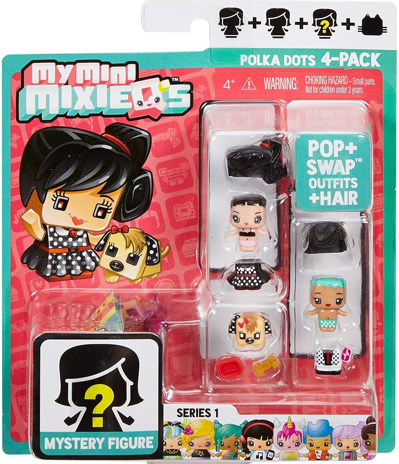 Mattel My Mini MixieQ’s Polka Dots 4-Pack