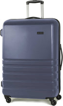 Rock Byron 74cm Hardshell Four Wheel Spinner Suitcase Navy