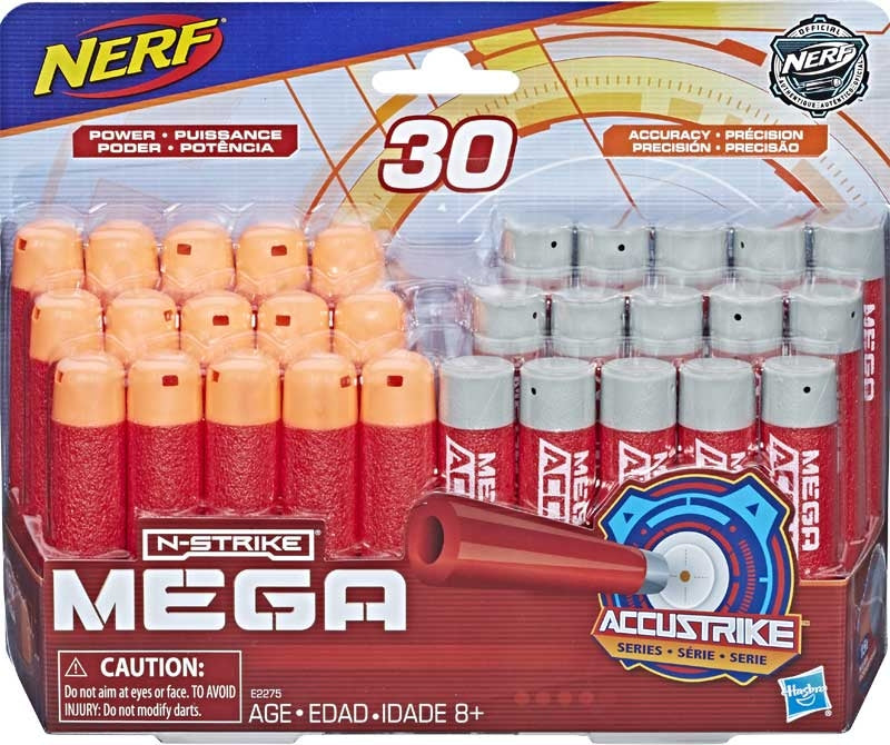 Nerf NER Mega Accustrike Action Figure (30 Dart Combo Pack)