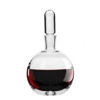 Krosno Liqueur Decanter | Brandy Wine Liquor Sherry Scotch Carafe Bottle | Legend collection | 600 ml