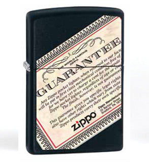 Zippo Guarantee Lighter