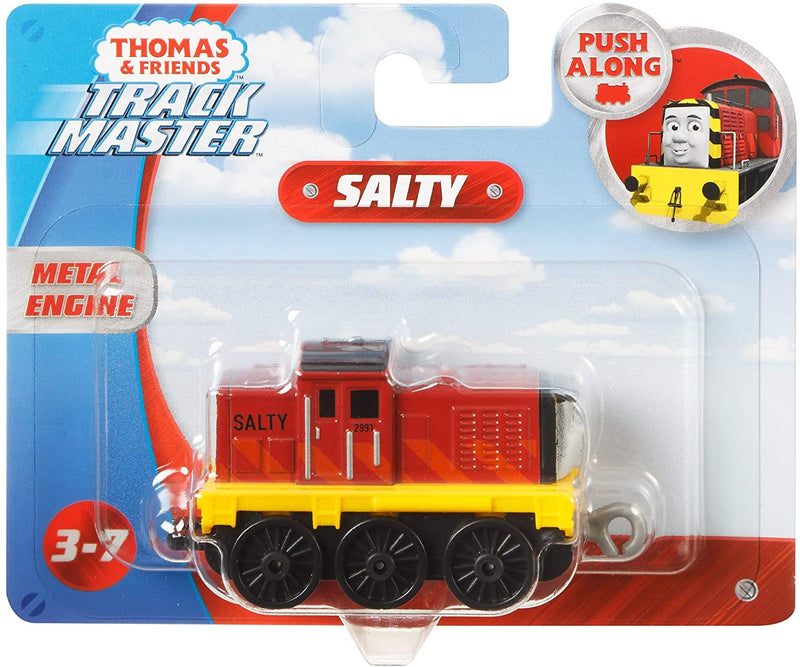 Thomas & Friends Salty Push Along Engine, Trackmaster  Multicoloured