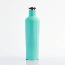 Corkcicle Canteen Insulated Water Bottle Flask, Sports, 25oz Gloss Turquoise