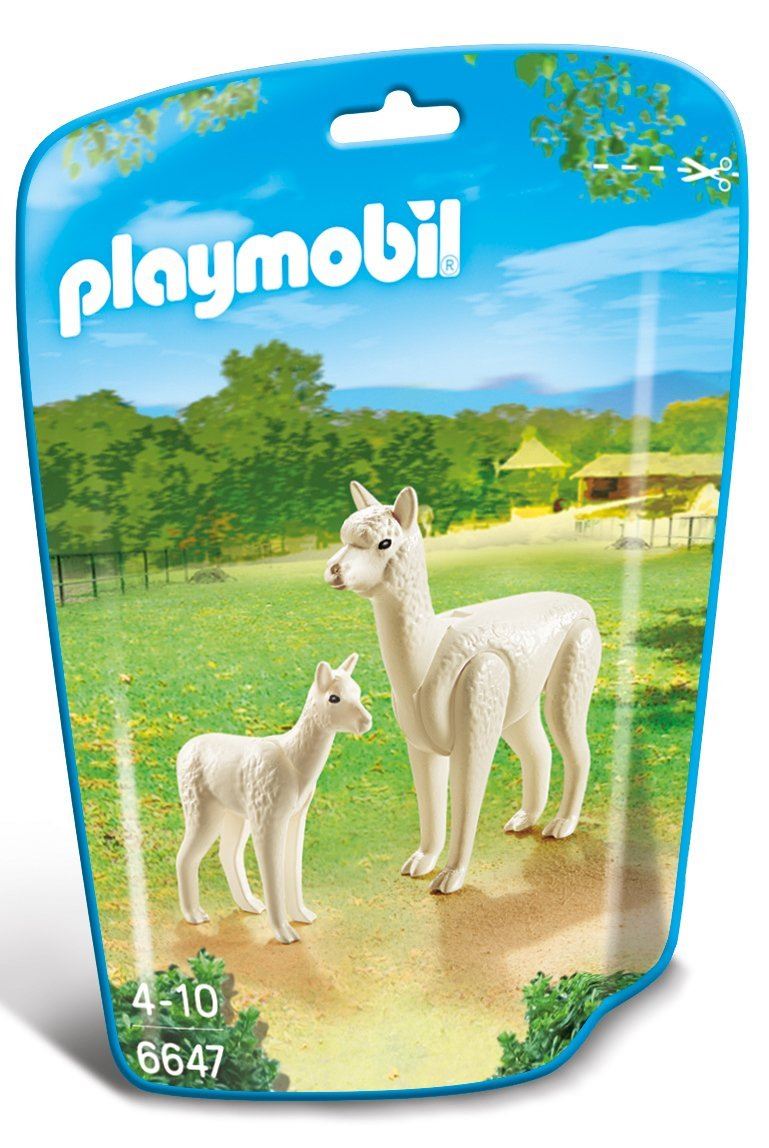 Playmobil City Life Zoo Alpaca with Baby
