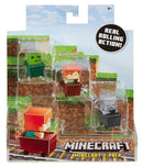Minecraft Slime Cube, Alex, Skeleton Figure 3 Pack Standard