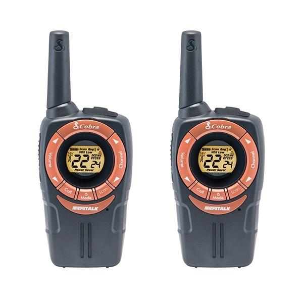 Cobra SM662C Twin pack Walkie Talkies, 8km Range and over 968 Channel Combinations,