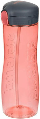 Sistema Quick Flip Tritan Bottle, Assorted Colours (also Colours that are not showing in the images), 800 ml