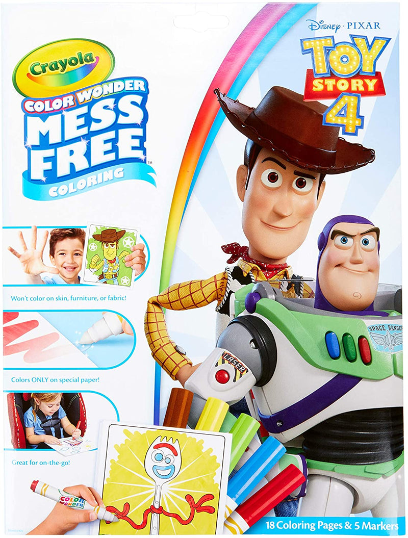 CRAYOLA Coloring PAD & MARKR STORY4, Toy Story