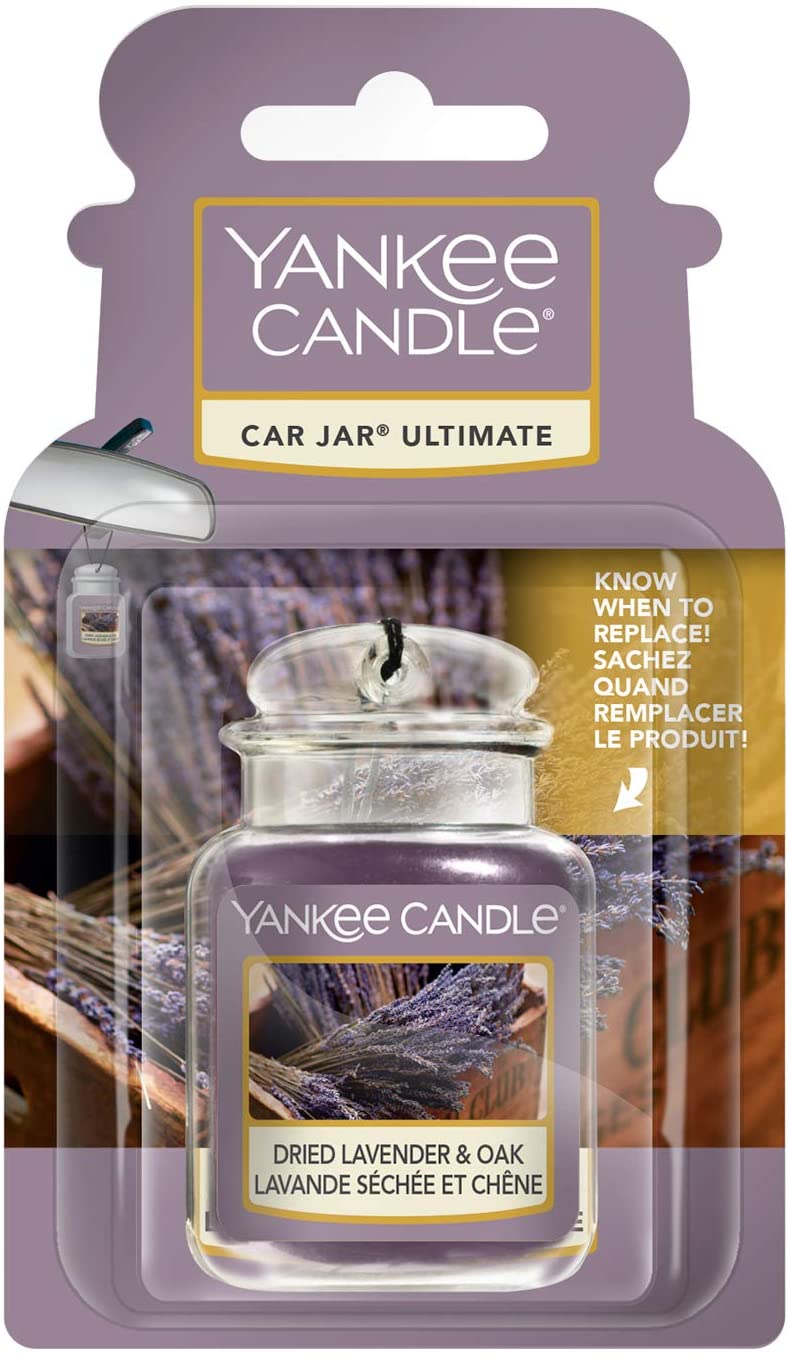 Yankee Candle Car Jar Ultimate Dried Lavender And Oak Farmers’ Market Collection