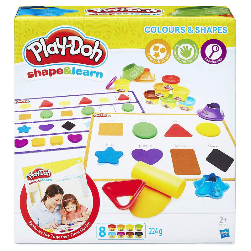 Play-Doh Shape and Learn Colours and Shapes