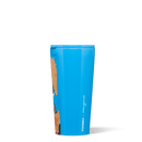 Corkcicle Tumbler 16oz Cyan Basquiat Untitled Skull