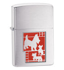 Zippo Metallique Dog Lighter