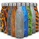 Tadge Goods Water Bottle, Insulated Stainless Steel, Endangered Species Edition