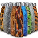 Tadge Goods Water Bottle, Insulated Stainless Steel, Endangered Species Edition
