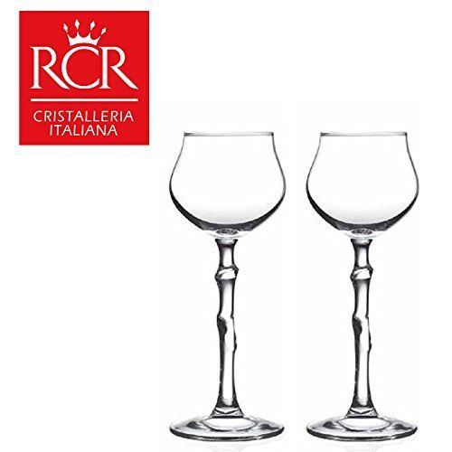RCR Calice 5 Liqueur Goblet Set Of 2