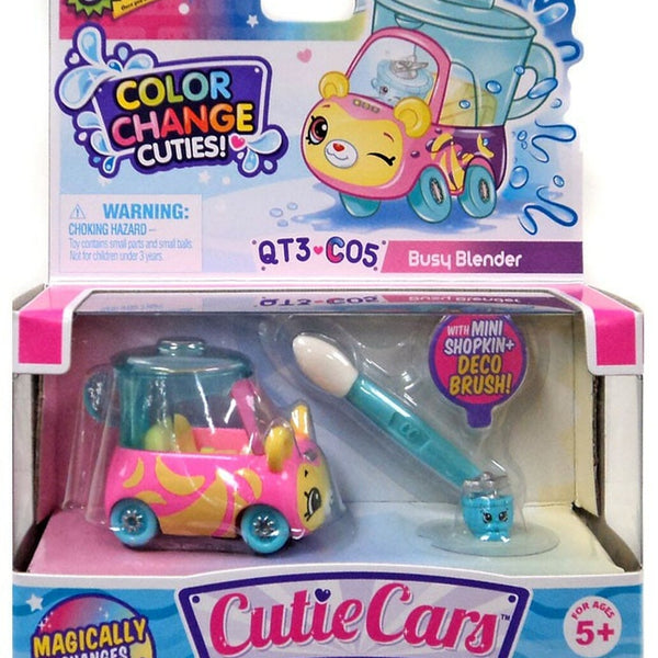 Shopkins Cutie Cars Series Color Change Cuties QT3-C05 Busy Blender