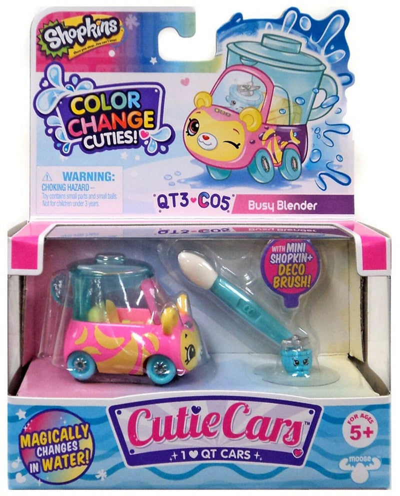 Shopkins Cutie Cars Series 3 Color Change Cuties QT3-C05 Busy Blender