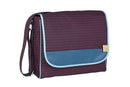 Lassig Casual Diaper/Changing Shoulder Bag, Diamond Navy