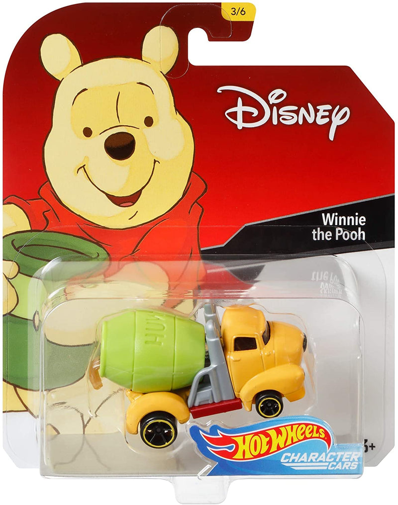 Hot Wheels Winnie The Pooh Character cars