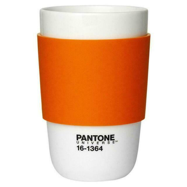Pantone-Classic Fine China Cup Vibrant Orange