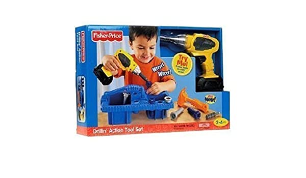 FISHER PRICE DRILLING ACTION TOOL SET
