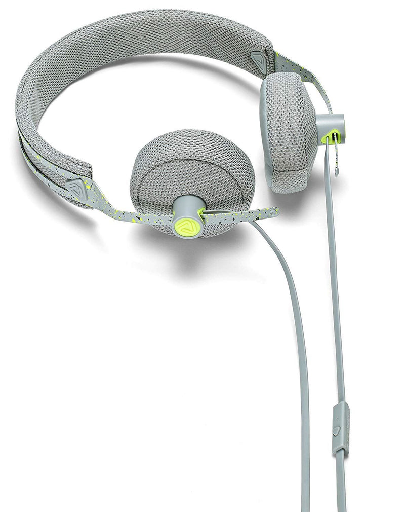 Coloud No. 8 Grey On-Ear Headphones with Built-In Mic