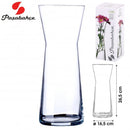 Pasabahce Glass Flower, Clear, Tall Vase, Table Decoration, Centrepiece, Height 27cm