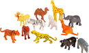 Mini Wild Jungle Animals Educational 100 Piece Party Pack Fun Gift Party Favours
