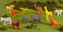 Mini Wild Jungle Animals Educational 100 Piece Party Pack Fun Gift Party Favours