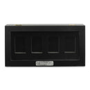 Zippo Lighter Black Display Case, For 4 Lighters, Collectables, Smoking Supplies