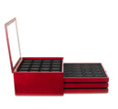 Zippo Lighter Display Cabinet Case Holds 80 Lighters