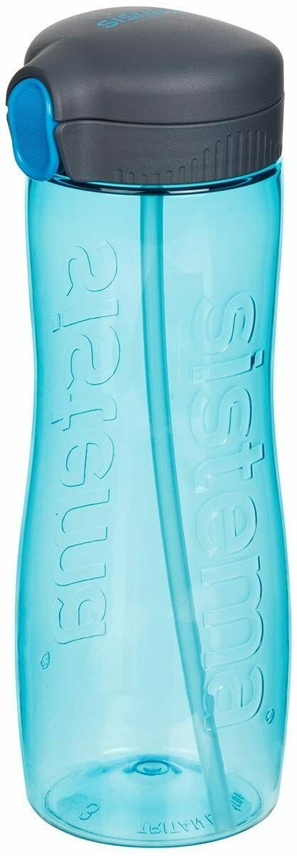 Sistema Quick Flip Tritan Bottle, Assorted Colours (also Colours that are not showing in the images), 800 ml