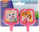 Stor Paw Patrol Set of 2 Square Standard Adhesive Hanger Girls Furniture Set Pink