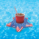 Bigmouth Inc Inflatable Patriotic Stars Beverage Boats 3pk