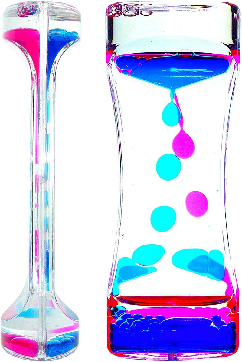 Liquid Motion Bubble Timer - Rectangular Sensory Relaxation Water Toy