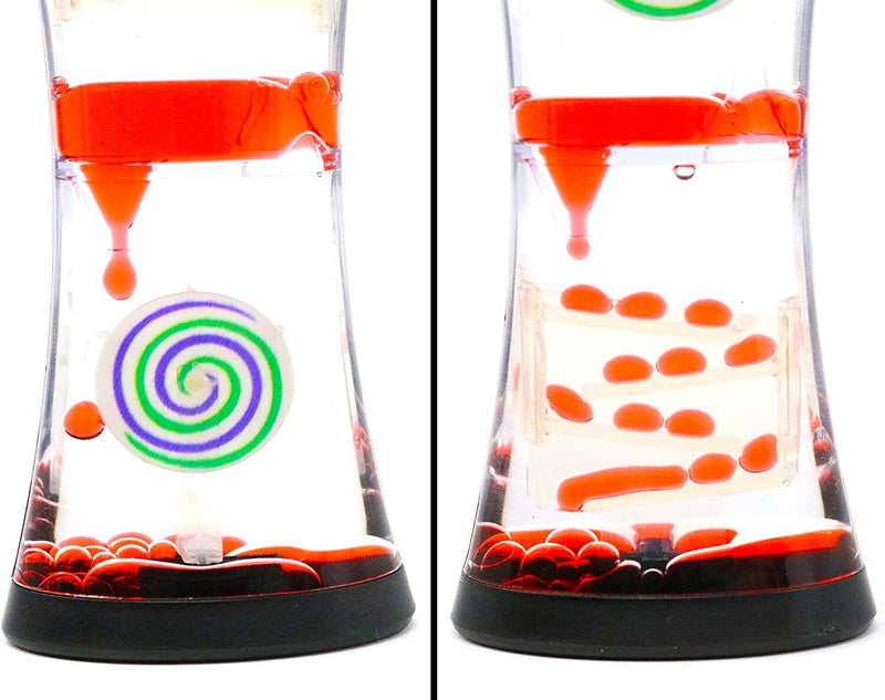 Liquid Motion Spiral Timer Toy Sensory Play Big Mo's Toys Desk Sensory Assorted