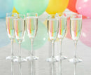 Homiu 6 Pack Champagne Flutes High Quality Party Clear Prosecco Premium