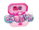 Shopkins Pink Jewellery Box Collection, Girls Bracelet & 18 Charms Set Kids Pink