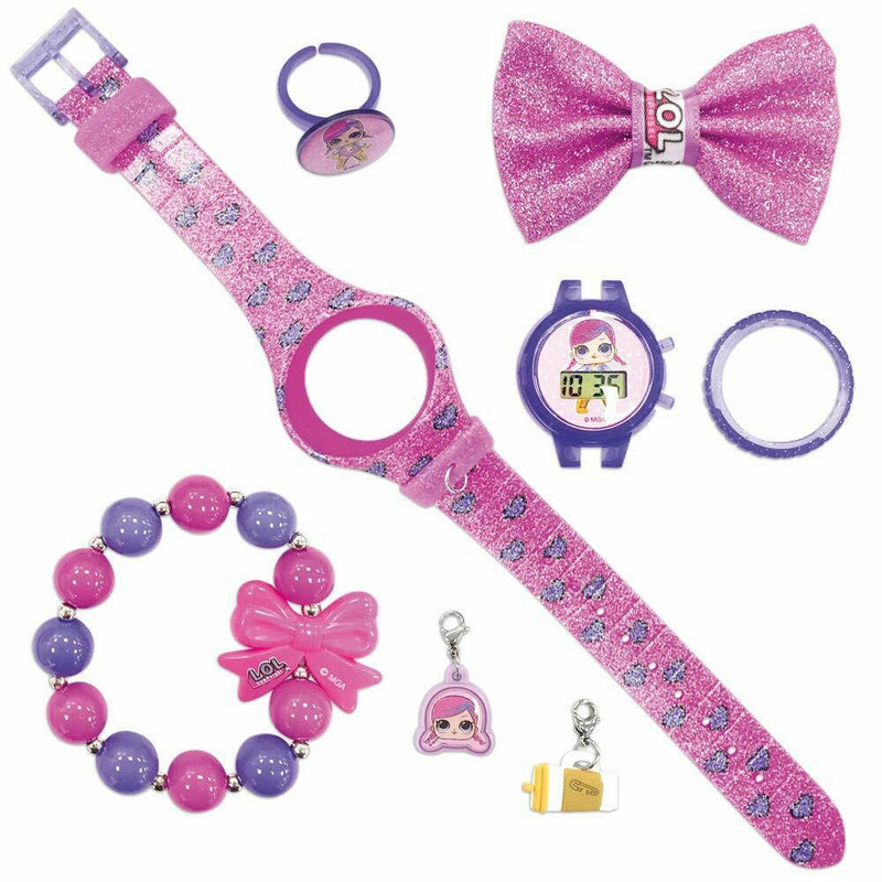 Grandi Giochi Great Games, LOL Surprise Jewellery & Watch, Assorted Designs Pink