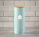 Pasta Storage Canister, Jar Holder Storage, Teal Spaghetti, Rice, Food, Kitchen