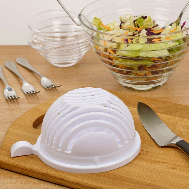 Homiu Salad Cutter Bowl Salad Maker Kitchen Tools Cookware Slicers Kitchen NEW