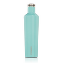Corkcicle Canteen Insulated Water Bottle Flask, Sports, 25oz Gloss Turquoise