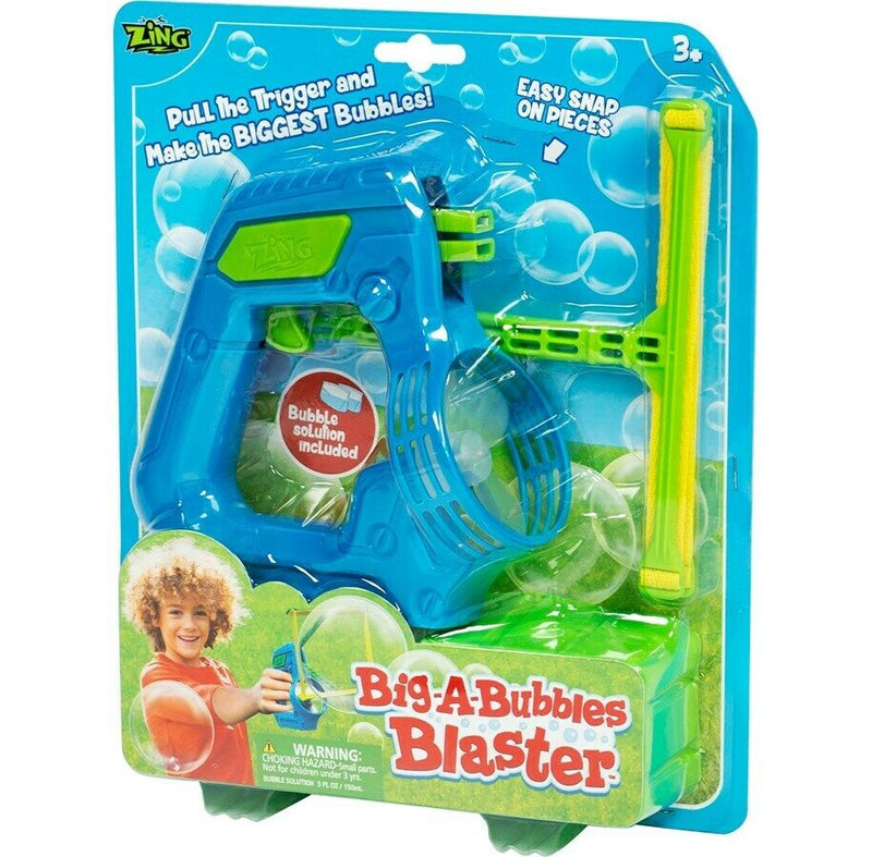 Zuru Big-A-Bubbles Blaster Water Gun Fan Bubble Kids Summer Outdoor Toys Soap