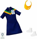 Barbie Fashion Pack GHX86 Tokyo 2020 Olympic Games Sports Clothing Set Dress + Visor + Trainers