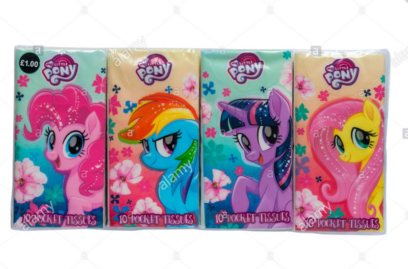 My Little Pony Pocket Tissue Travel Packs
