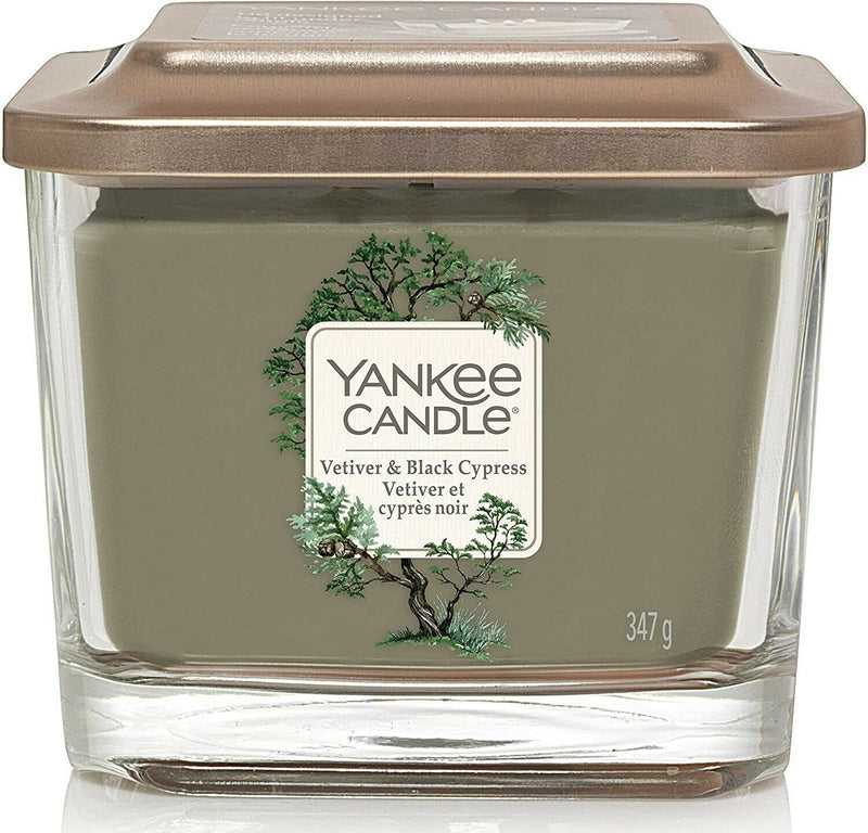 Yankee Candle Elevation Medium Jar Vetiver and Black Cypress