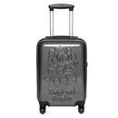 England Rugby Cabin Friendly Suitcase - BLACK - Travel Case - Officially Licensed by RFU
