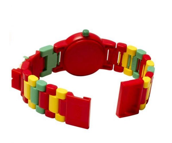 Lego Batman Kids Minifigure Link Buildable Watch | Purple/Green